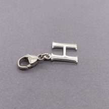 Sterling Silver Plain Initial