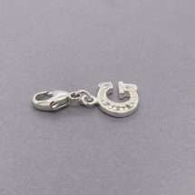 Sterling Silver CZ Set Initial 