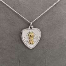Sterling Silver Communion Medal And Watch Gift Box