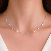 Sterling Silver 18 Inch Diamond Cut Bell Chain