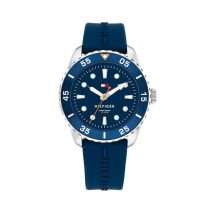 Tommy Hilfiger Boys Steel Navy Strap Watch 1720047