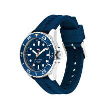 Tommy Hilfiger Boys Steel Navy Strap Watch 1720047