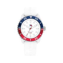 Tommy Hilfiger Unisex Steel White Strap Watch 1720050