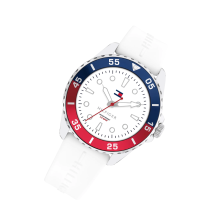 Tommy Hilfiger Unisex Steel White Strap Watch 1720050
