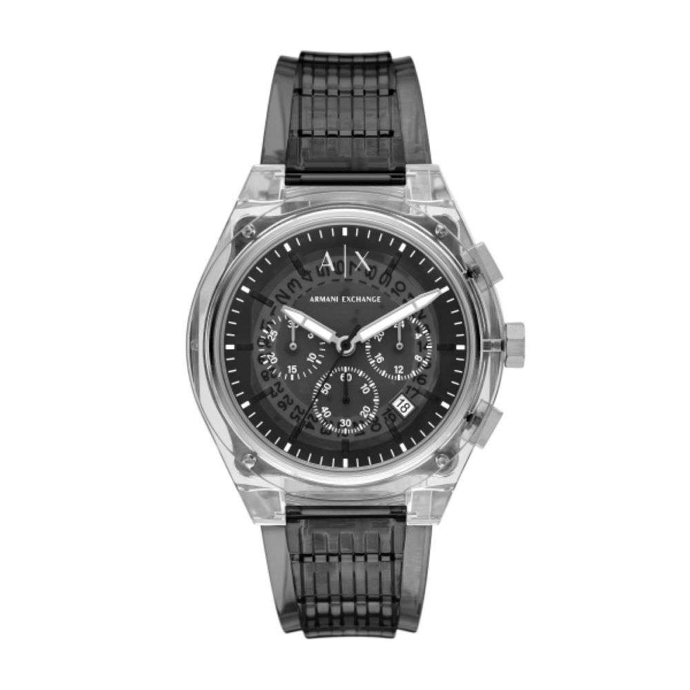 AX4167 Armani Exchange Rafael nylon strap steel case watch front image