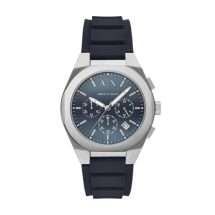 Armani Exchange Mens Rafael Silicon Watch AX4185