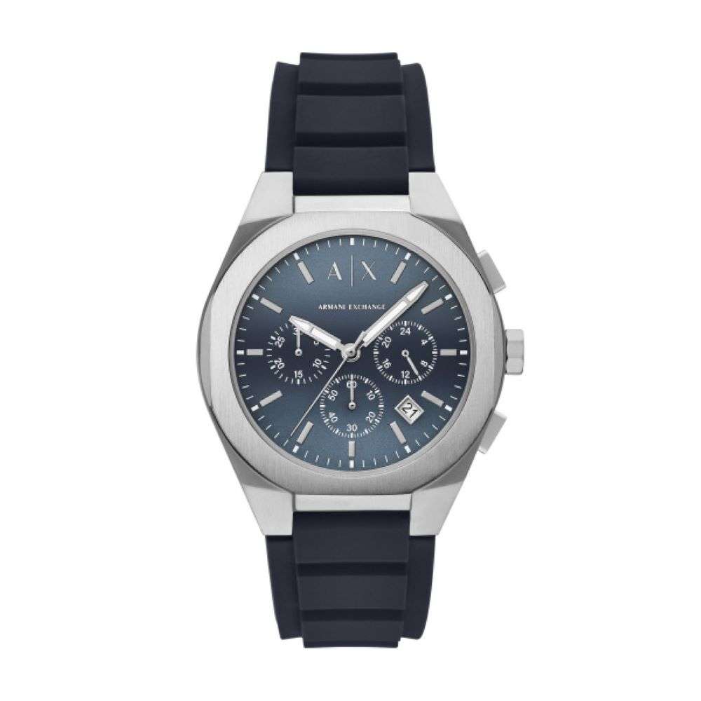 AX4185 Armani Exchange Rafael Silicon strap steel watch front image