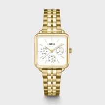 Cluse Ladies La Tétragone White Dial Watch CW13804