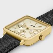 Cluse Ladies La Tétragone Gold Dial Watch CW13806