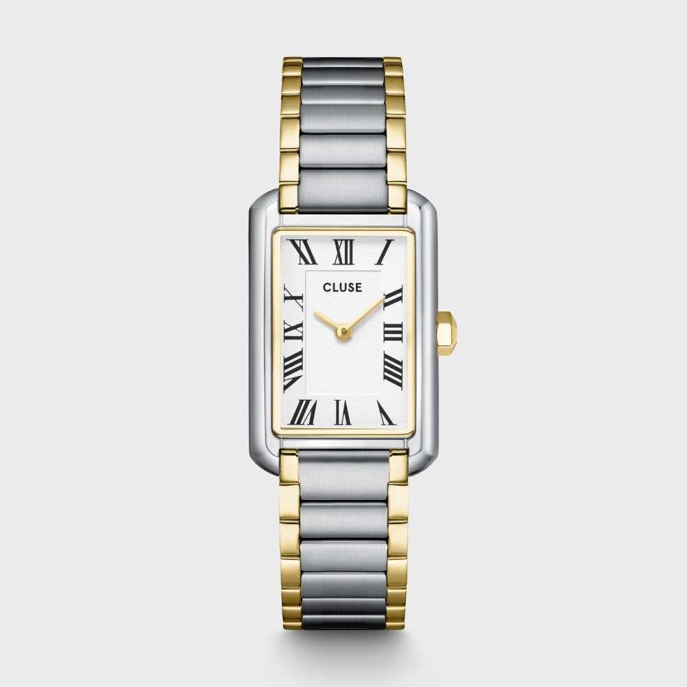 CW15003 cluse ladies Belisenna Watch Steel White Two-tone watch front image