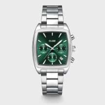 Cluse Mens Quartaut Green Dial Watch CW52002