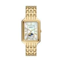 Fossil Womens Raquel Gold Bracelet Watch ES5398