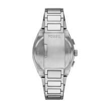Fossil Mens Everett Blue Dial Metal Watch FS6104