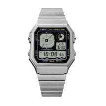 Casio Retro Steel Multi Function Digital A130WE-1AEF
