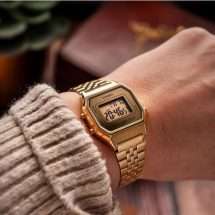 Casio Retro Gold Green Frame Watch LA680WEGV-9AEF