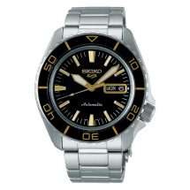 Seiko 5 Mens Automatic Blacktone Watch SRPK99K1