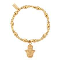 Chlobo Gold Silver Guardians Gaze Bracelet GBBCOB3507