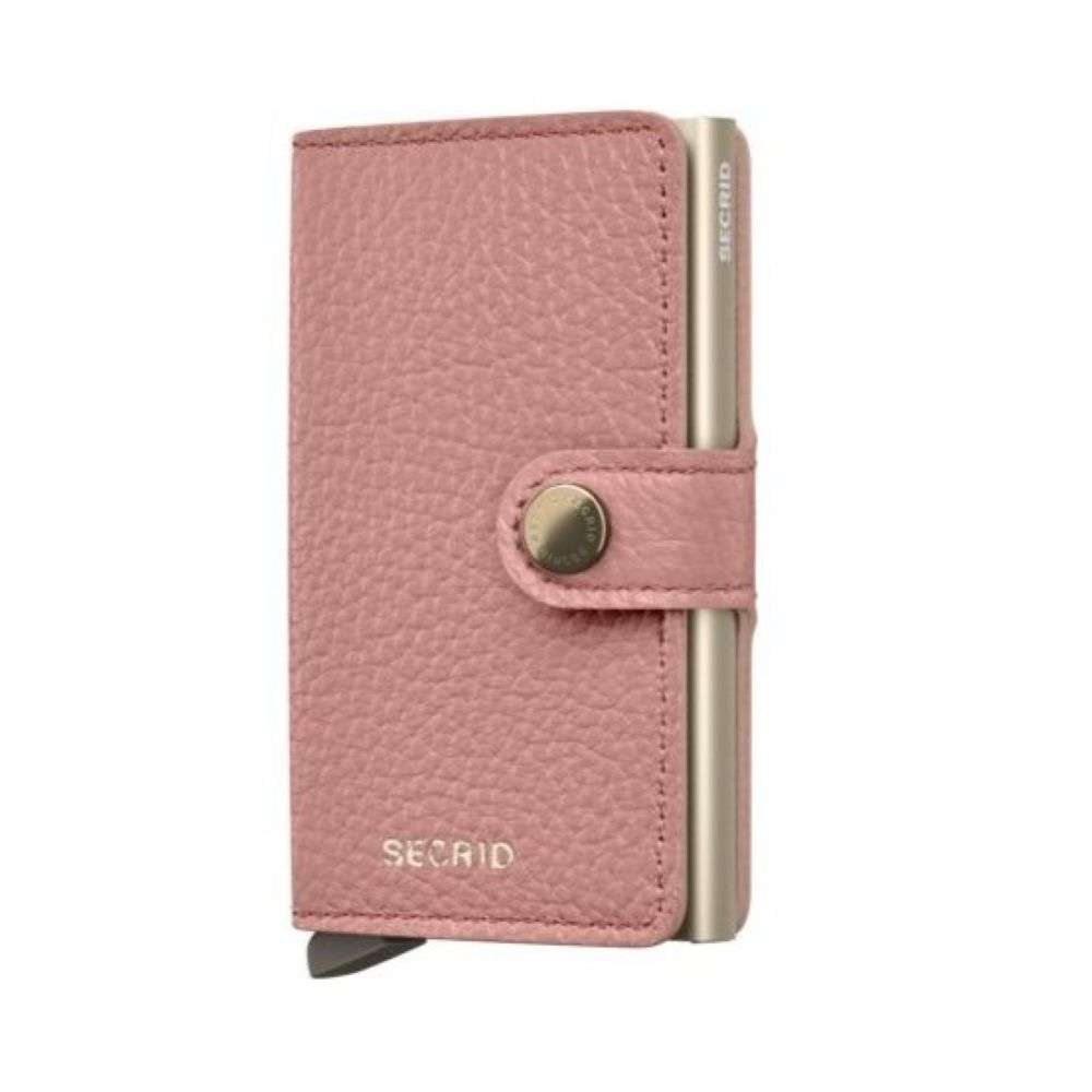 MPE-rose Miniwallet Secrid Miniwallet Pebble Pink front image MPE-rose Miniwallet Secrid Miniwallet Pebble Pink front image