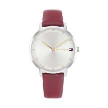Tommy Hilfiger Womens Cranberry Leather Watch 1782763
