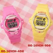Casio Baby G Pink Silicon Digital Watch BG-169CH-4ER