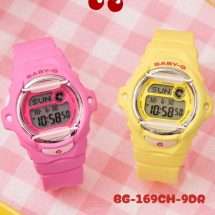 Casio Baby G Yellow Silicon Digital Watch BG-169CH-9ER