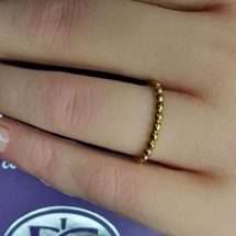 9ct Yellow Gold Bubble Dress Ring