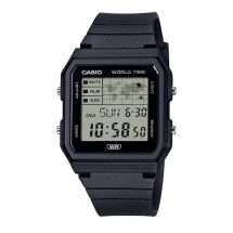 Casio World Time 5 Alarm Black Watch LF-30W-1AEF