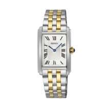 Seiko Ladies Rectangular Case Quartz Watch SWR087P1