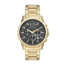 Armani Exchange Mens Gold Chronograph Watch AX1721