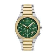 Armani Exchange Mens Oliver Gold Steel Watch AX4184