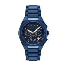 Armani Exchange Mens Sync Blue Steel Watch AX4189