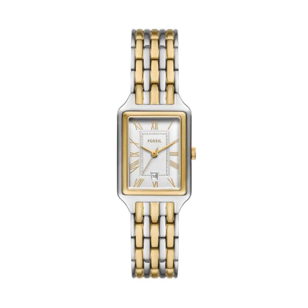ES5368 Fossil womens gold and steel raquel bracelet watch front image ES5368 Fossil womens gold and steel raquel bracelet watch front image