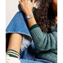 Fossil Womens Gilmore Gold Steel Watch ES5422