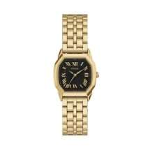 Fossil Womens Harlow Gold Black Dial Watch ES5433