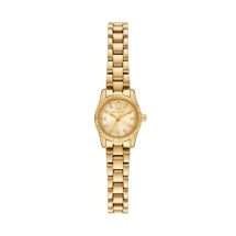 Michael Kors Womens Lexington Steel Gold Watch MK4862