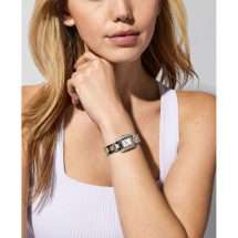 Michael Kors Womens Emery CZ Case Watch MK4882