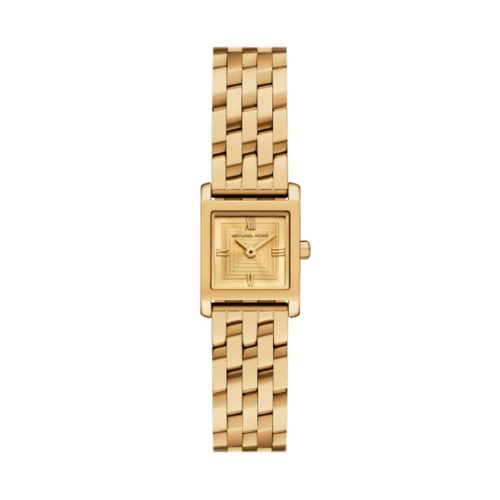 MK4931 Michael Kors womens Georgie square case bracelet watch front image