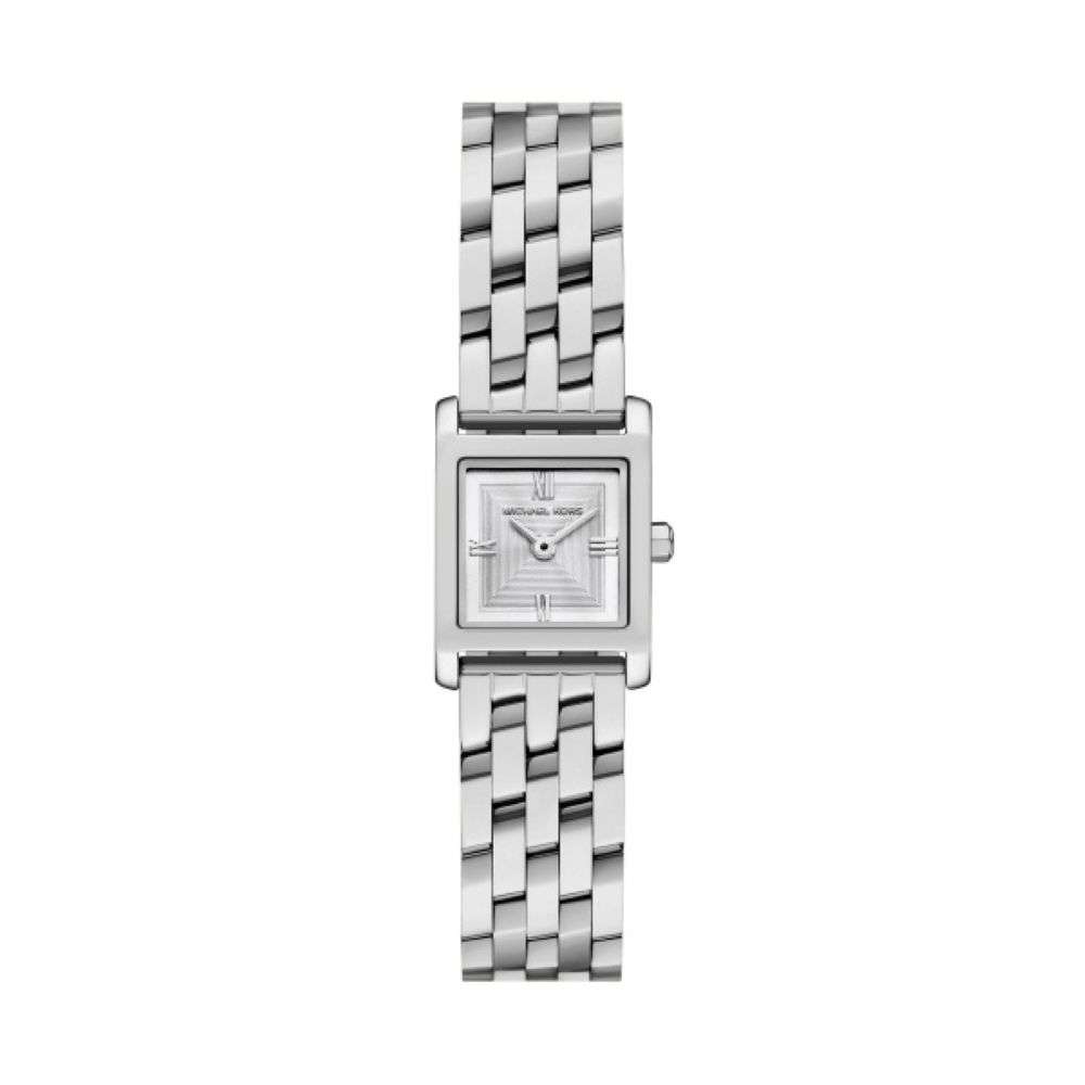 MK4933 Michael Kors womens Georgie steel square case bracelet watch front image