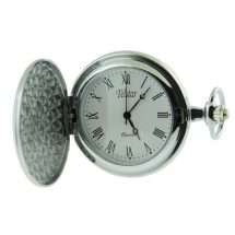 Telstar Gold Steel Plated Hunters Pocket Watch
