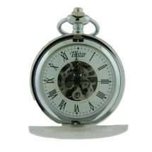 Telstar Lattice Front Mechanical Pocket Watch P9027CSV