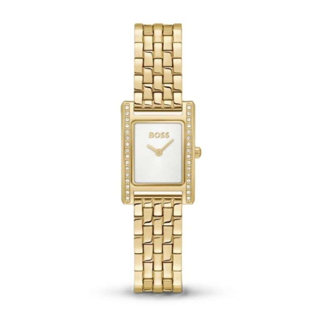 1502815 Boss ladies Lucy Precious Gold CZ Case And Bracelet Front Image 1502815 Boss ladies Lucy Precious Gold CZ Case And Bracelet Front Image