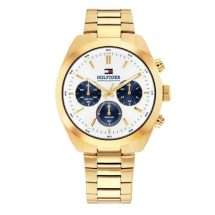 Tommy Hilfiger Mens Hudson Steel Blue Dial Watch 1710723