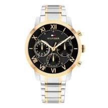 Tommy Hilfiger Mens Oxford Gold Steel Watch 1710729
