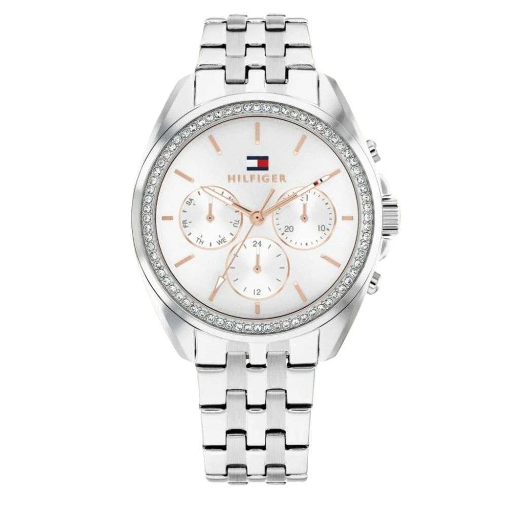 1782802 Tommy Hilfiger Mellie ladies Steel Bracelet CZ Case Bracelet watch front image