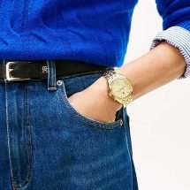 Tommy Hilfiger Womens Mellie Gold Bracelet Watch 1782803