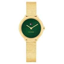Tommy Hilfiger Womens Demi Gold Mesh Watch 1782812