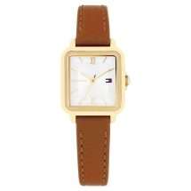 Tommy Hilfiger Womens Mia Gold Leather Watch 1782859