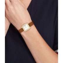 Tommy Hilfiger Womens Mia Gold Leather Watch 1782859