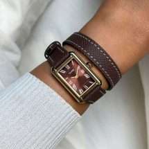 Cluse Ladies Belisenna Leather Mocha Watch CW15006