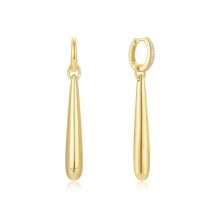 Ania Haie Silver Gold Trailblazer Droplet Earrings E067-11G